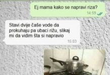 Ta mama ne bo sina nikoli prosila, da kaj skuha namesto nje! 😱