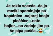 Podobnost med moškim in kopalnico? 🤣