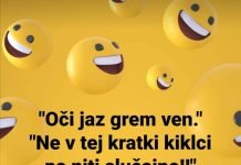 V tej kratki kiklci pa ne greš ven!