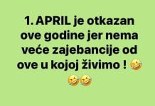 1. april je letos odpovedan ❌