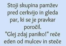 Tako narediš škandal na poroki 😆