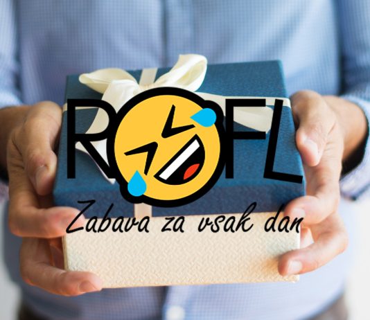 Moški kupuje darilo za rojstni dan svoje žene!