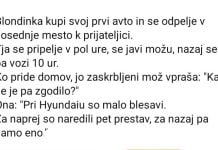 Blondinka in njen prvi avto 😂