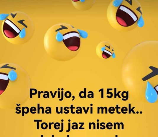 Za vse, ki imajo kakšen kilogram viška 😂