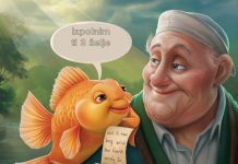 Ribica izpolni 3 želje zlata-ribica