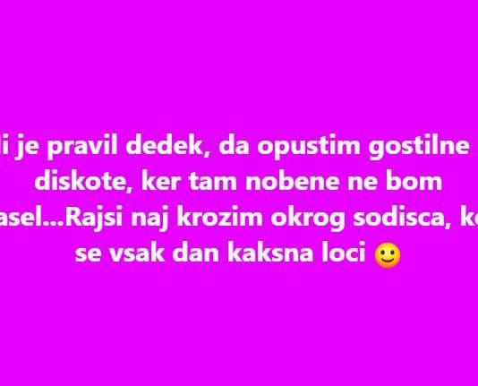 Dedek in njegov odličen nasvet nasvet dedka
