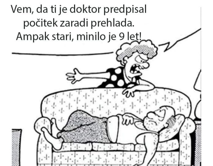 počitek-zaradi-prehlada