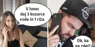 Moški med kuhanjem