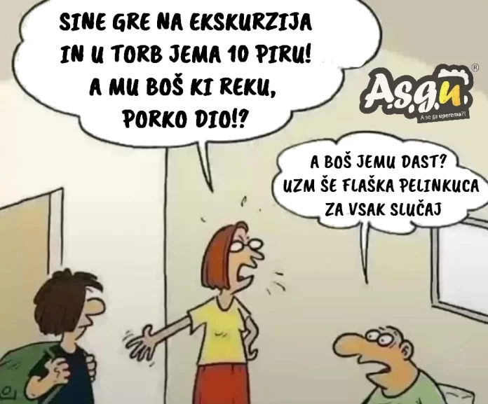 sin gre na ekskurzijo