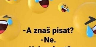 znaš pisat