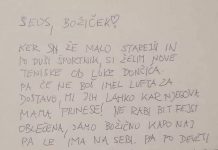 pismo božičku