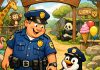Policist ima novega prijatelja policist-z-novim-prijateljem