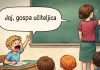 Janezek v šoli provocira učiteljico provocira