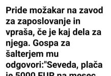 Pride gospod na zavod za zaposlovanje